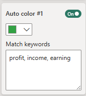 Power BI auto color